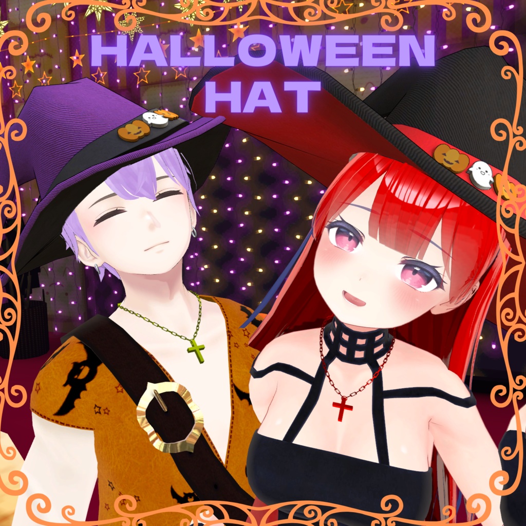 【Free】ハロウィンハット HalloweenHat