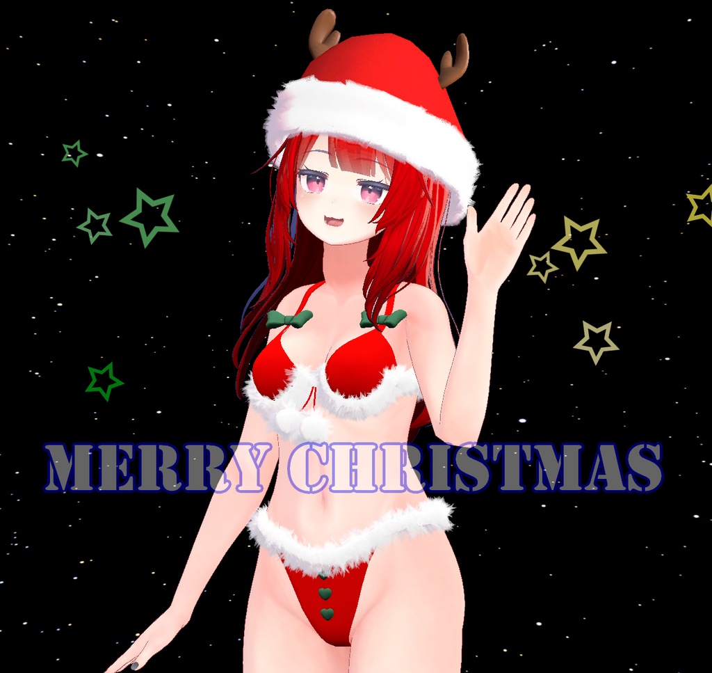 【VRC衣装】サンタコスセット_Santa cos set