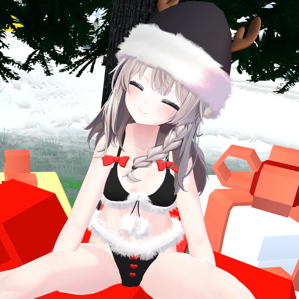 【VRC衣装】サンタコスセット_Santa cos set