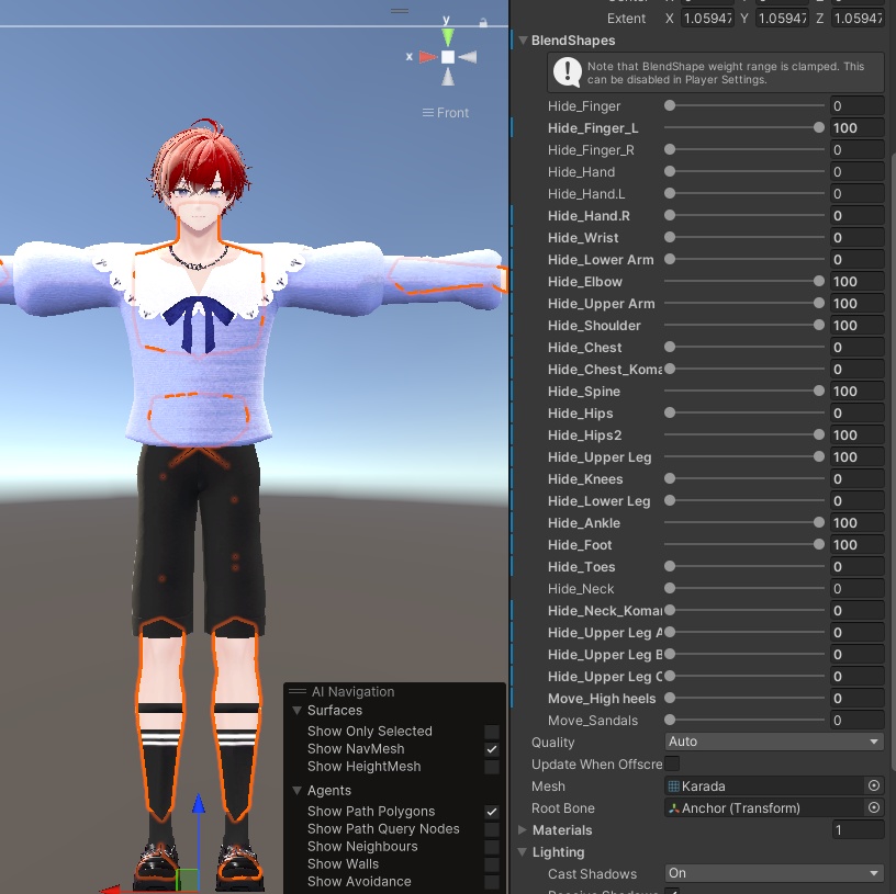 【VRC衣装】王子様服 Prince outfit