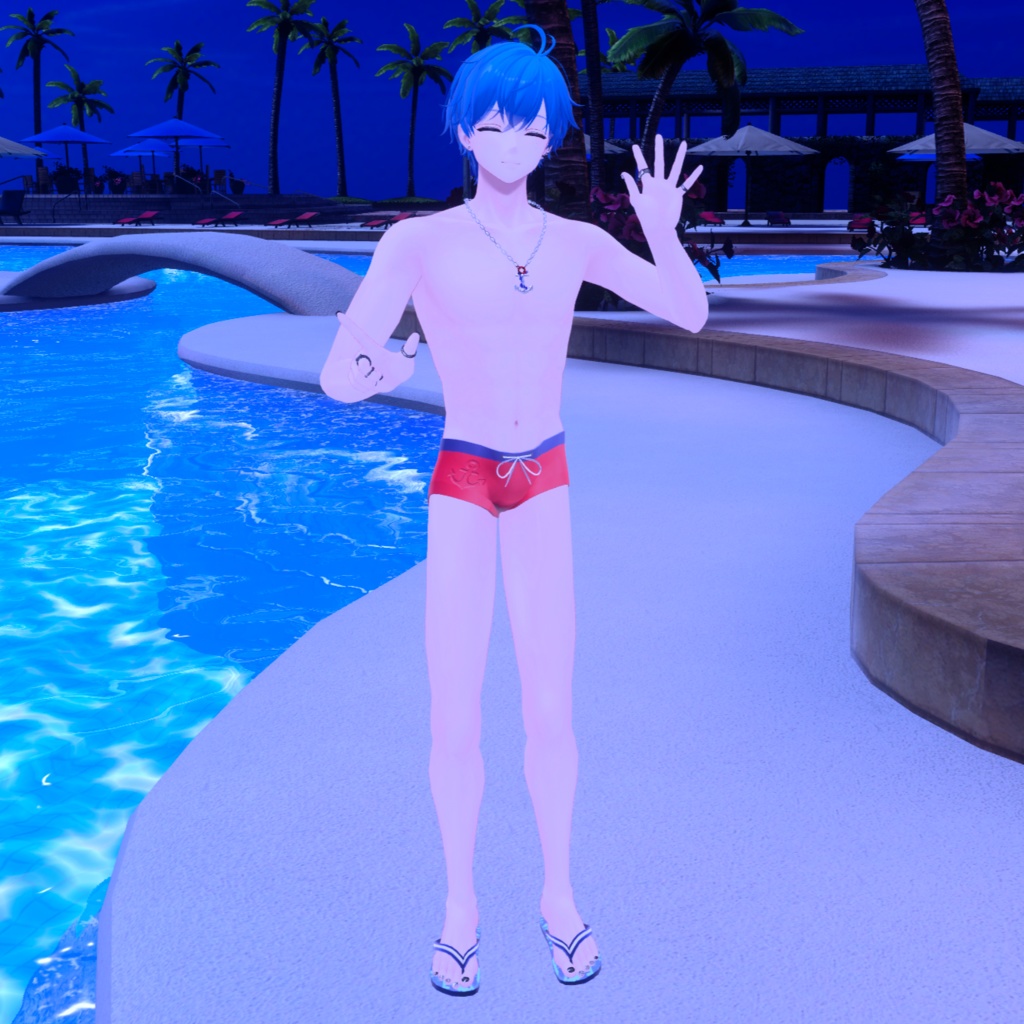 【VRC衣装】海パン Swimming Pants for Komano