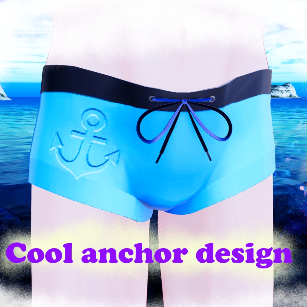 【VRC衣装】海パン Swimming Pants for Komano