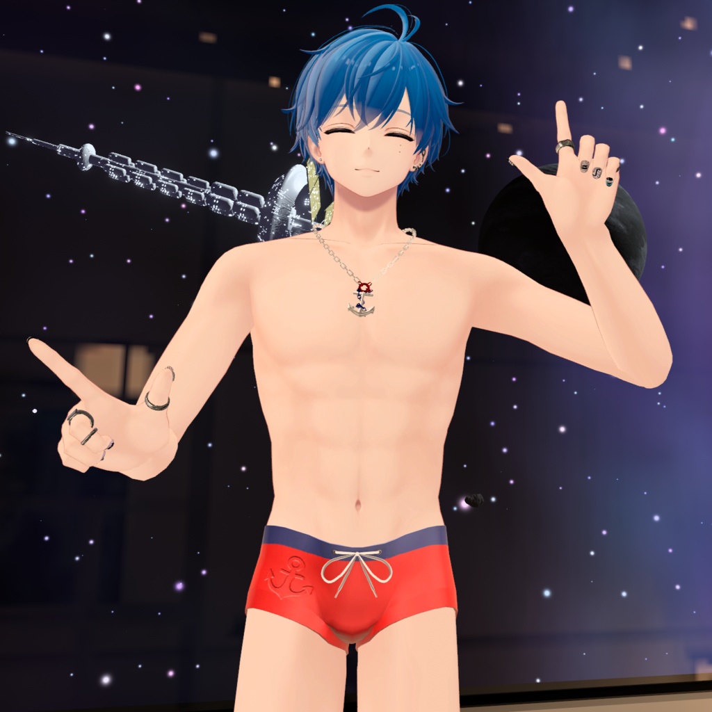 【VRC衣装】海パン Swimming Pants for Komano