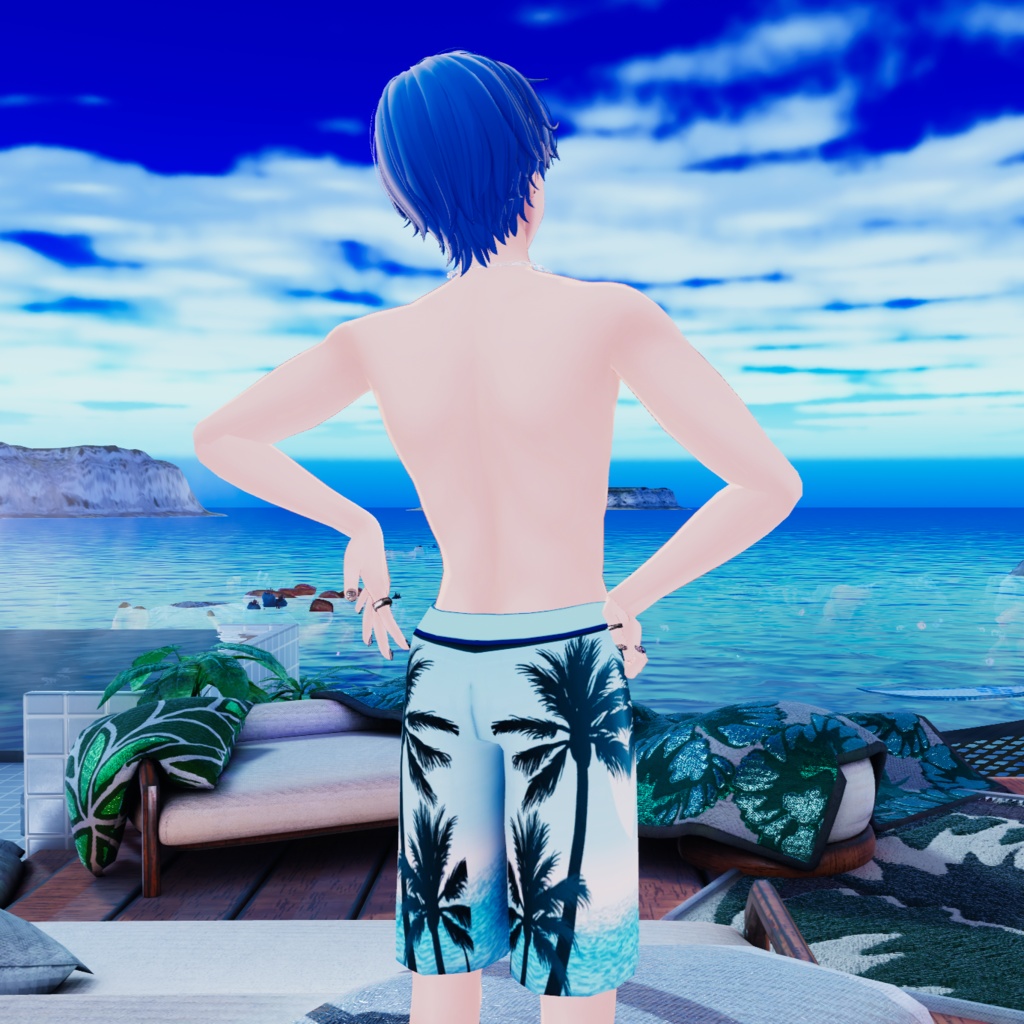 【VRC衣装】狛乃くん水着 swimming wear for Komano