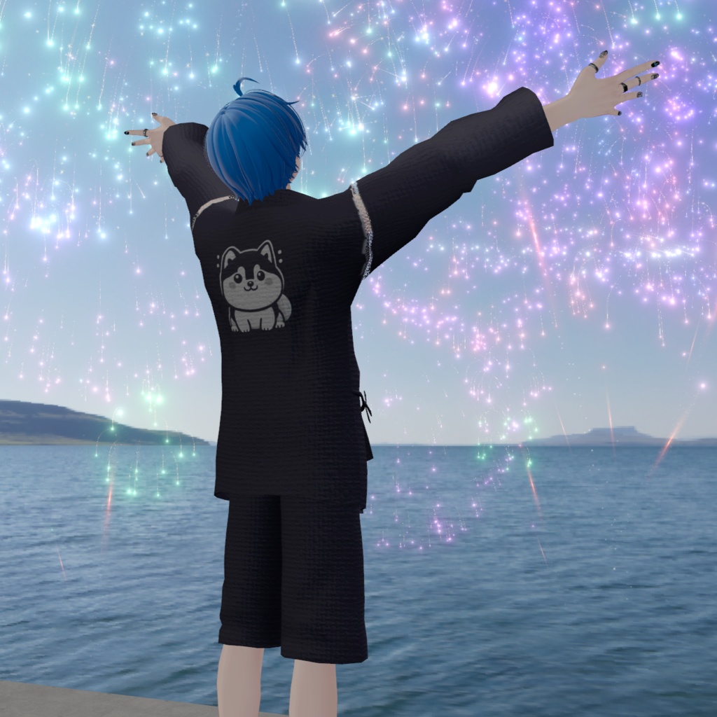 【メンズ衣装】甚平セット Ginbei&Geta