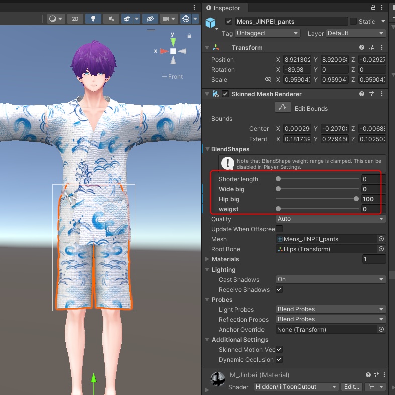 【メンズ衣装】甚平セット Ginbei&Geta