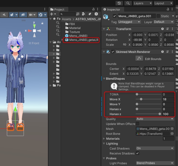 【メンズ衣装】甚平セット Ginbei&Geta