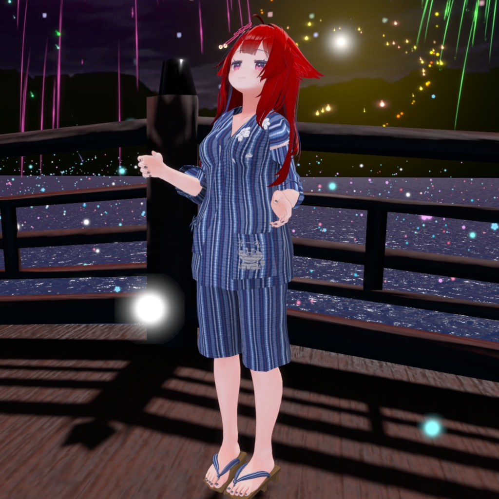 【VRC衣装】甚平セット_Jinbei set for KIkyo