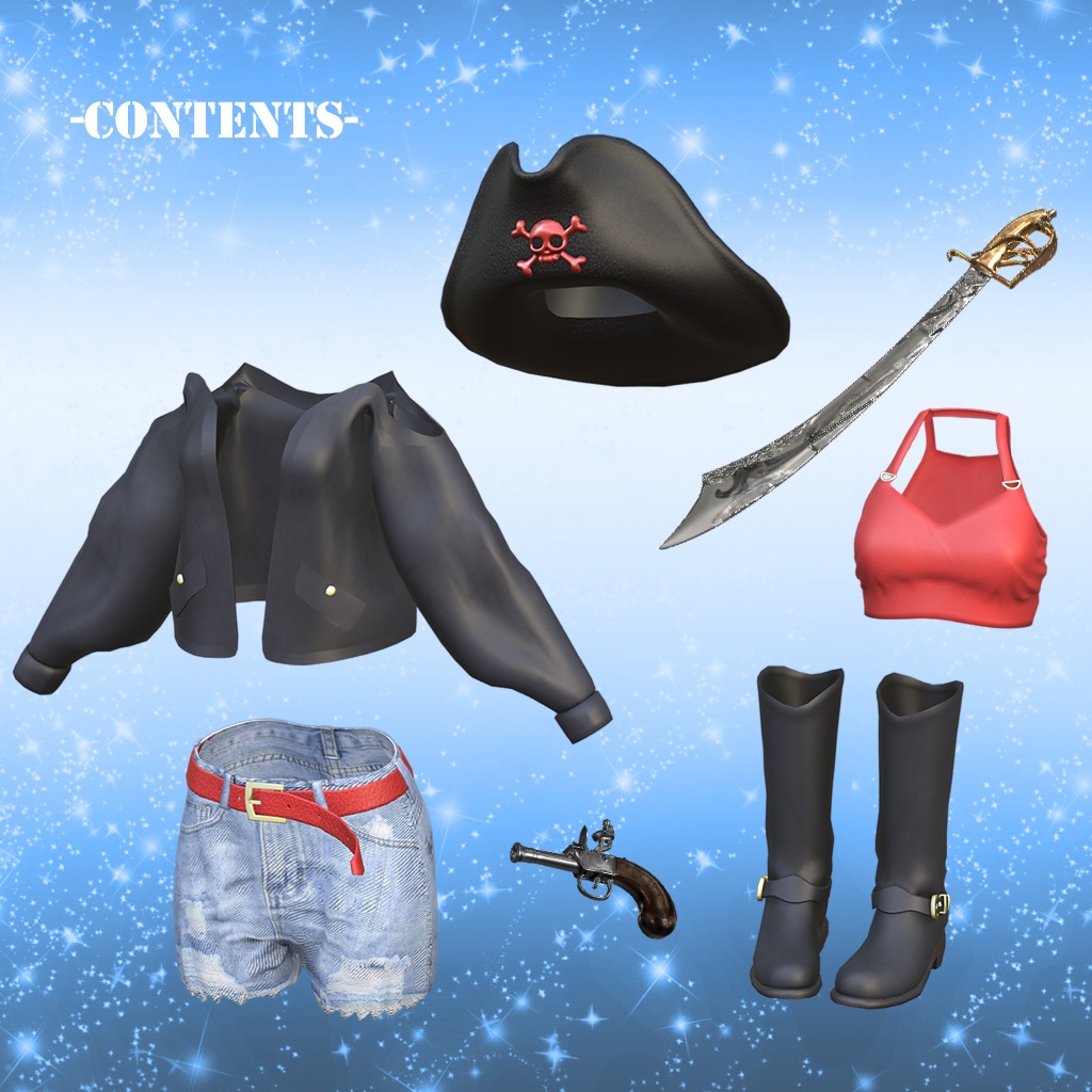 【Pirate Costume】海賊 コスチューム