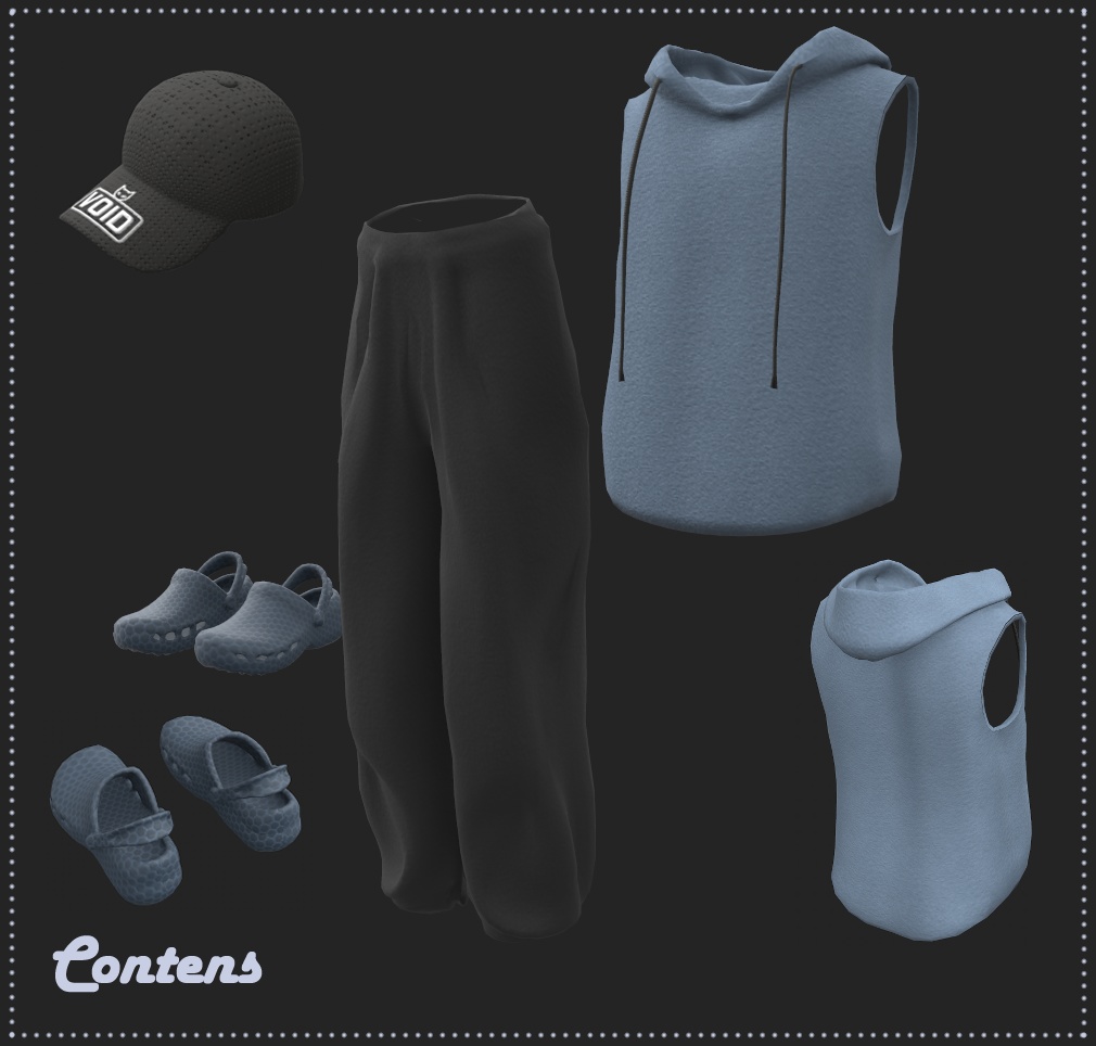 【VRC衣装】Summer casual