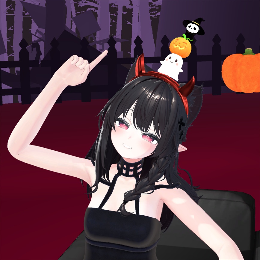 【ハロウィン小物】ワールド&アバター