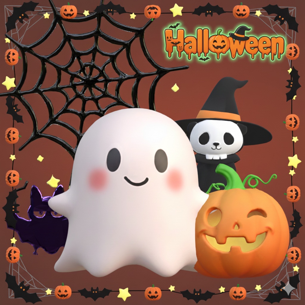 【ハロウィン小物】ワールド＆アバター
