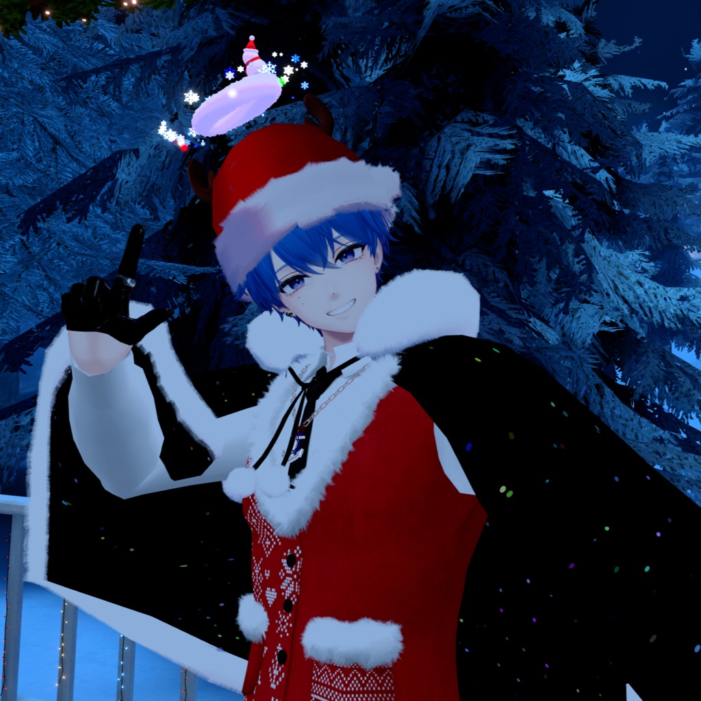 【動くキラキラ✨】クリスマスヘイロー Christmas Halo