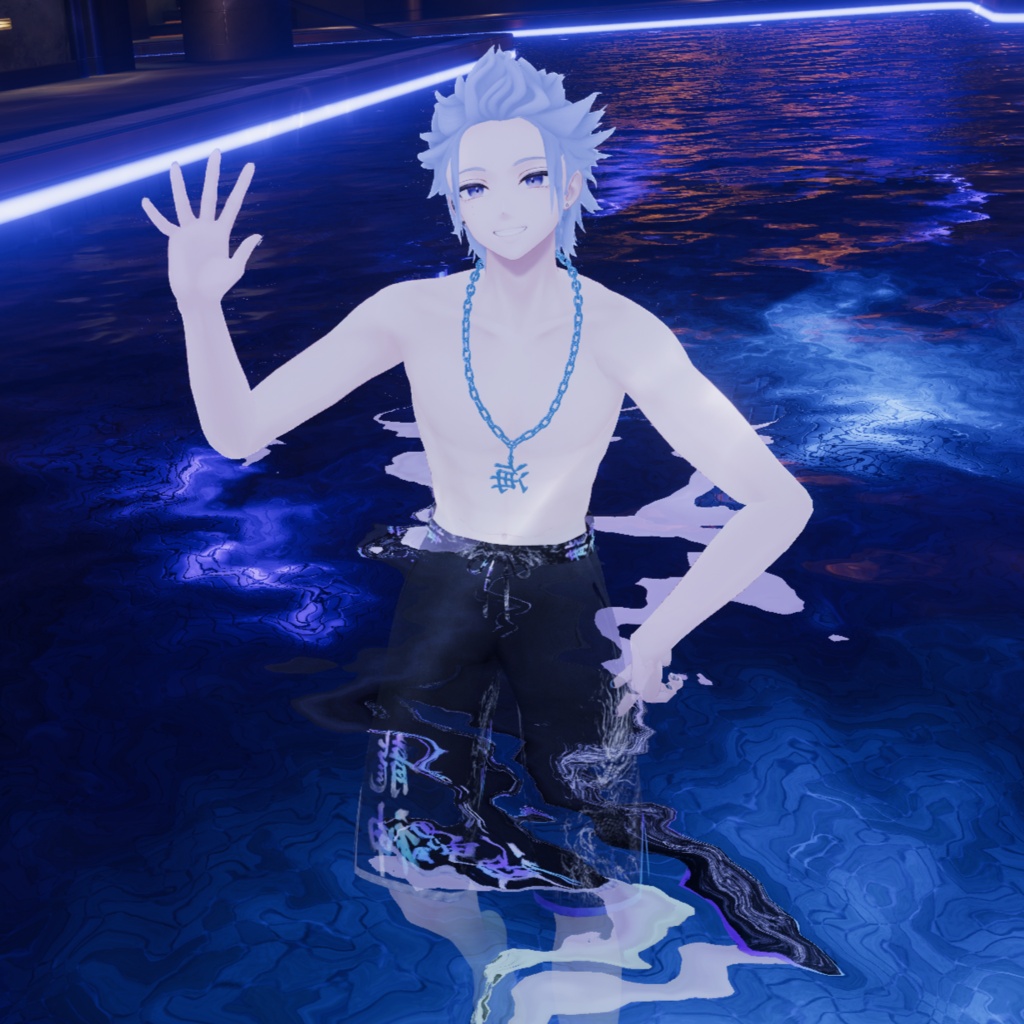 【VRC衣装】海パン&アクセサリー_Swimpants&Accessory