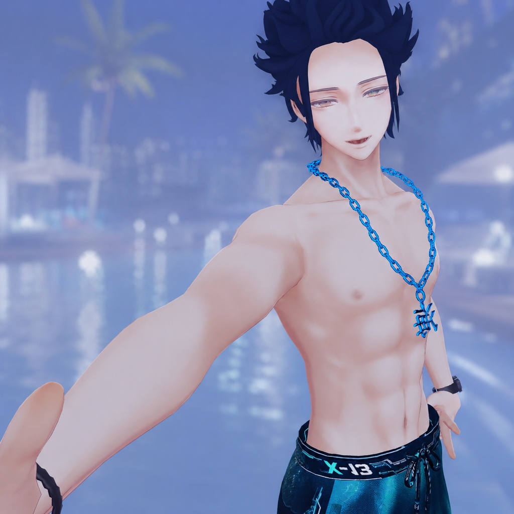 【VRC衣装】海パン&アクセサリー_Swimpants&Accessory