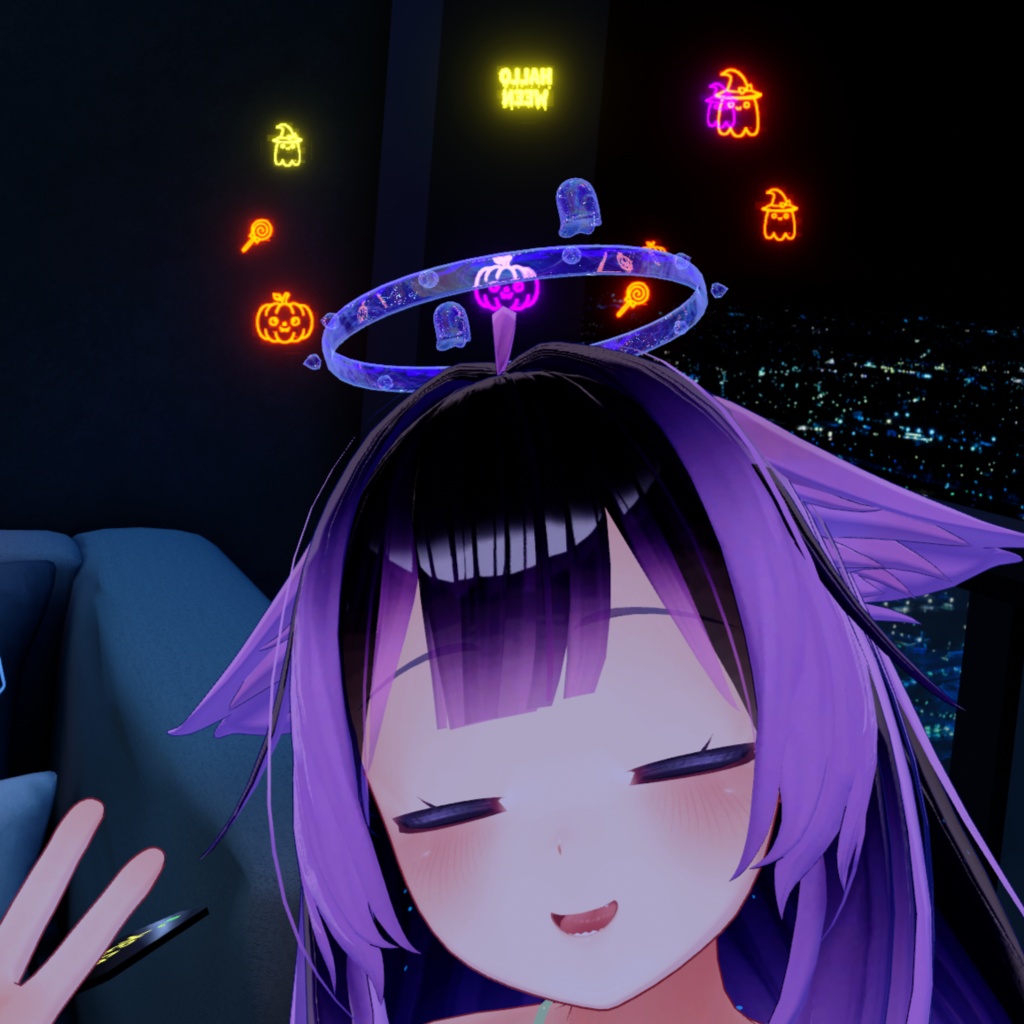 【🎃舞い上がる】💜 Dreamy Halloween HALO ✨