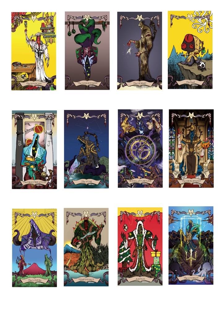 ハスタータロット防水シール