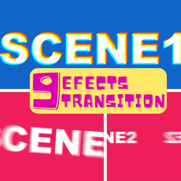 【キャンペーン価格‼️】エフェクトトランジション9種パック