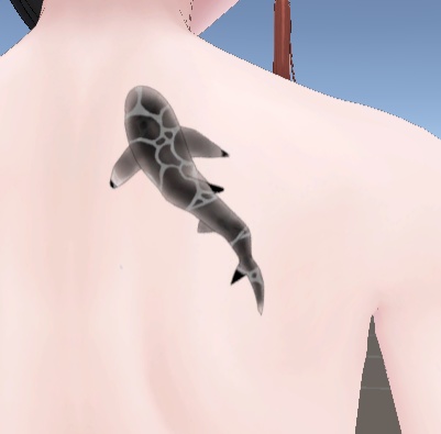 さめタトゥー6種