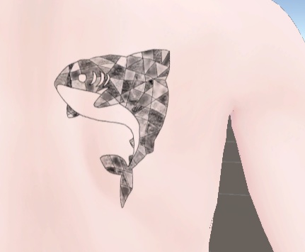 さめタトゥー6種