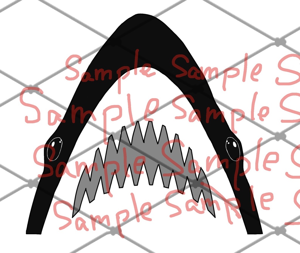 さめタトゥー6種