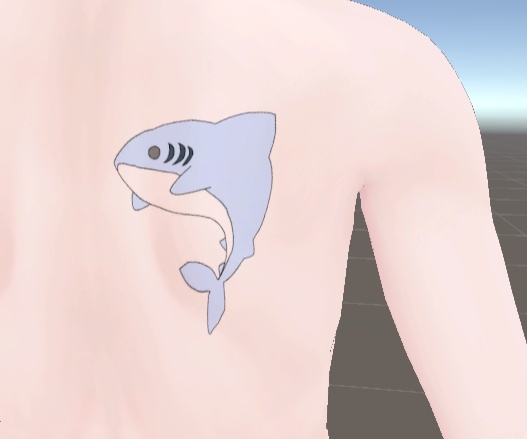 さめタトゥー6種