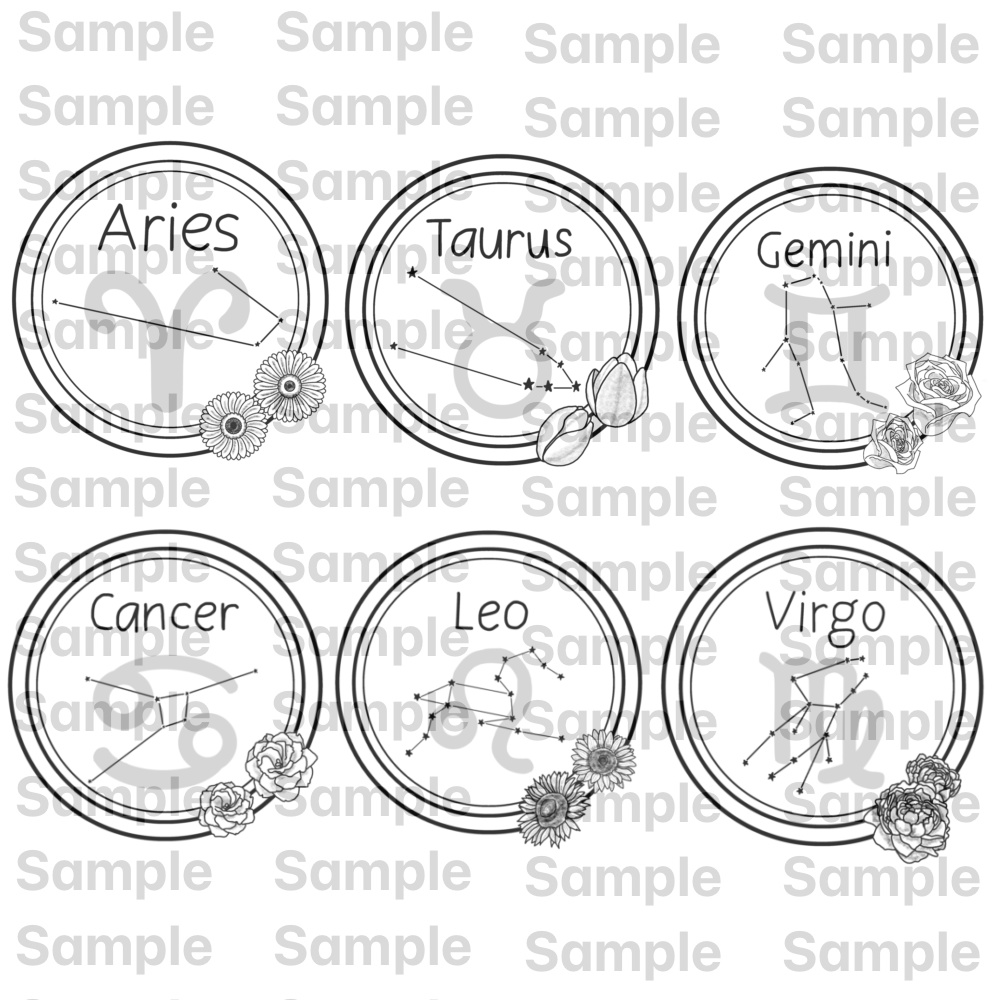 12星座タトゥー