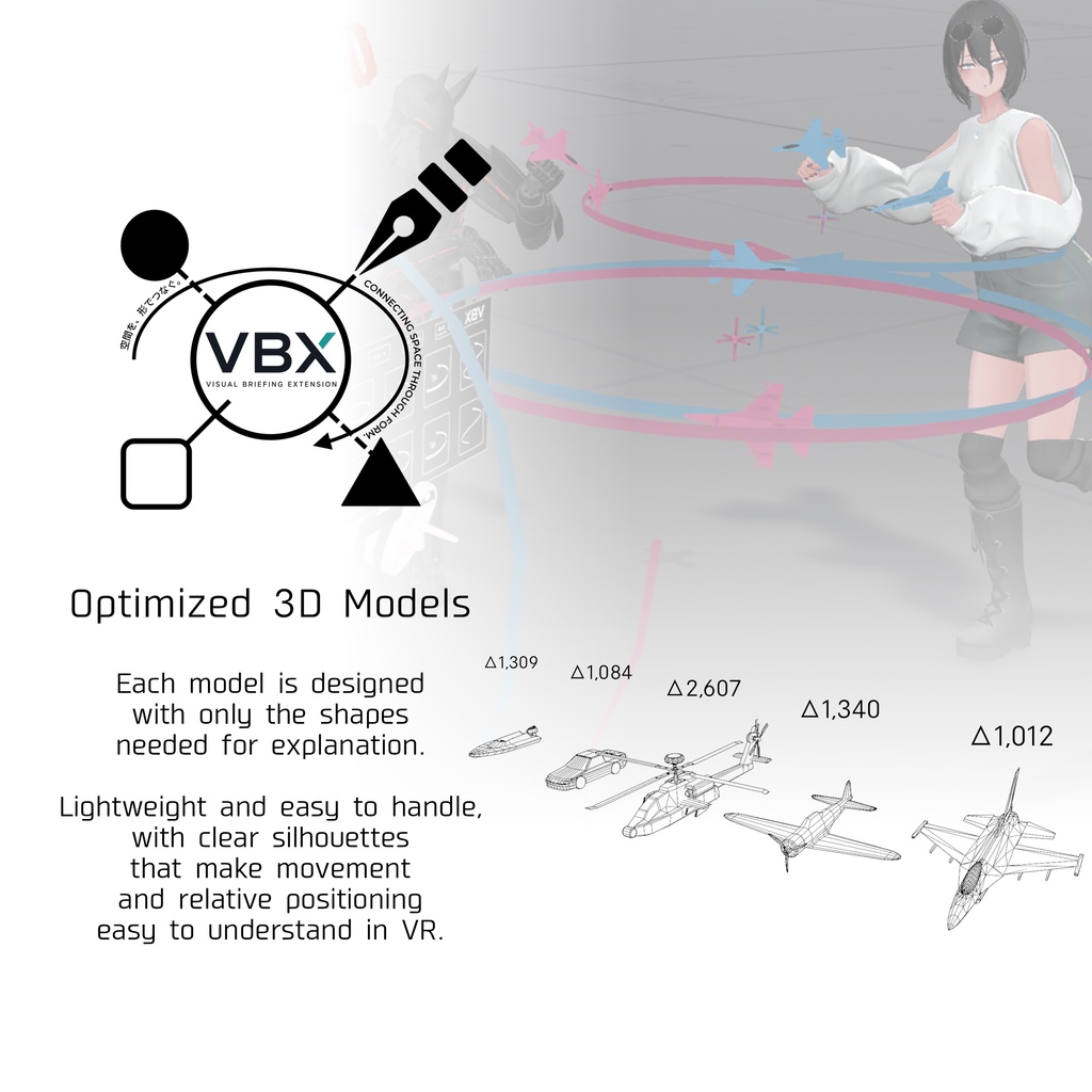 【期間限定セット25%OFF】VBX|QvPen対応 3Dブリーフィング拡張ギミック ver2.0