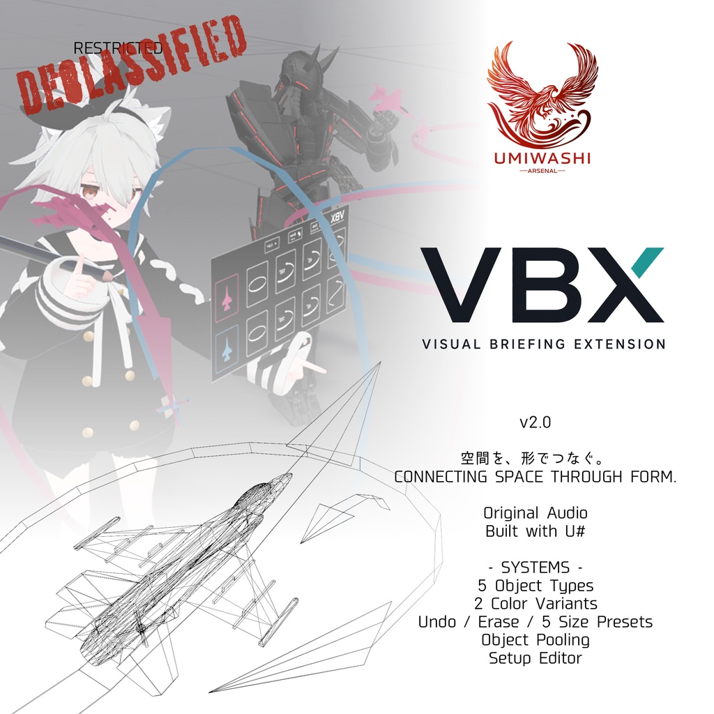 【期間限定セット25%OFF】VBX｜QvPen対応 3Dブリーフィング拡張ギミック ver2.0