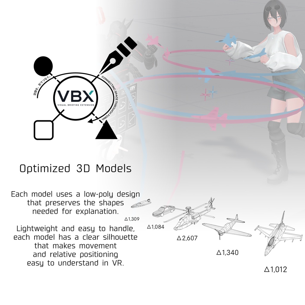 【期間限定セット25%OFF】VBX|QvPen対応 3Dブリーフィング拡張ギミック ver2.0