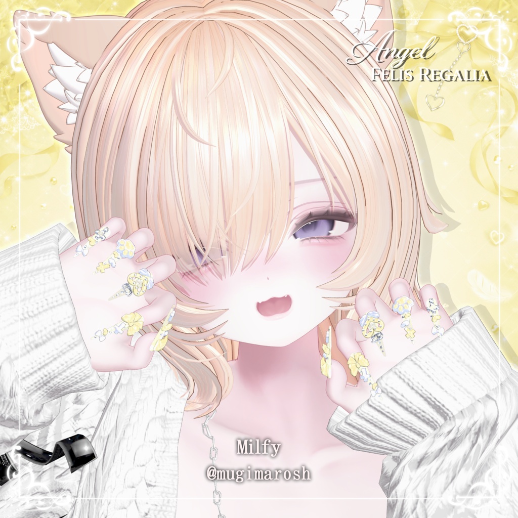 🌟SALE🌟【9アバター対応】♡ Angel Felis Regalia ♡【MA対応】
