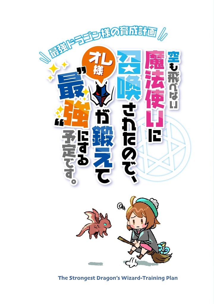 空も飛べない魔法使いに召喚されたので、オレ様が鍛えて最強する予定です。～最強ドラゴン様の育成計画～