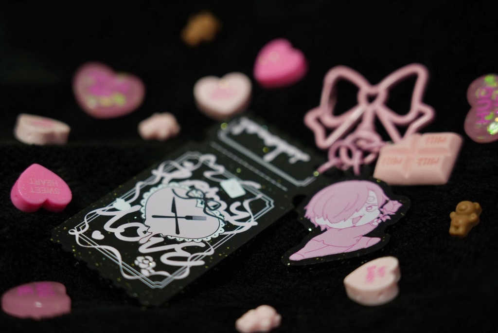 VD♡チケット風アクキー