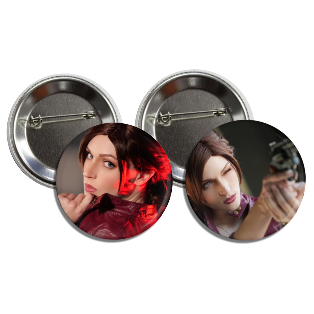 クレア・レッドフィールド 缶バッジセット