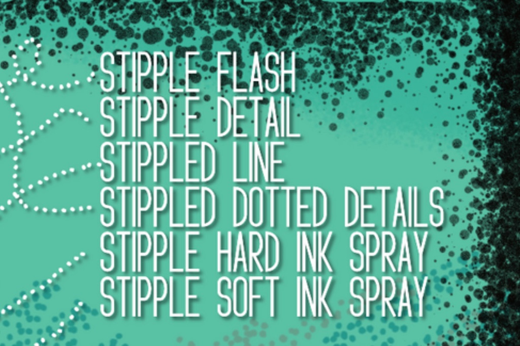 Affinity Photo & Affinity Designer Stipple 6 Pixel Brush