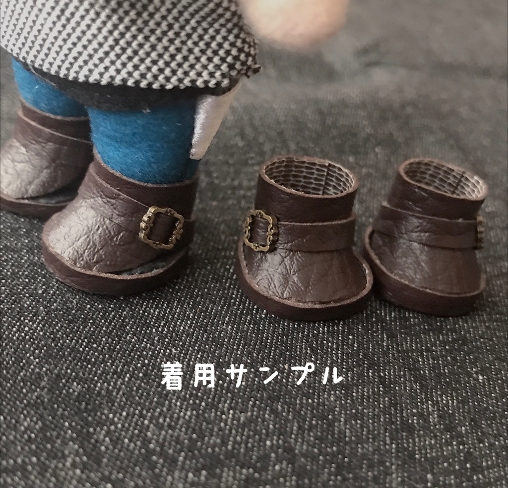 バックルブーツ▶Autumn【ぬい靴】