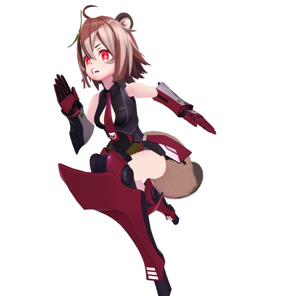 【かんたん導入】シガラキちゃんの肌パーツ(腕・脚タイツ付き)