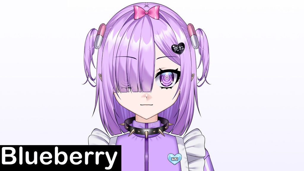 PSD Live2Dモデル "Blueberry"