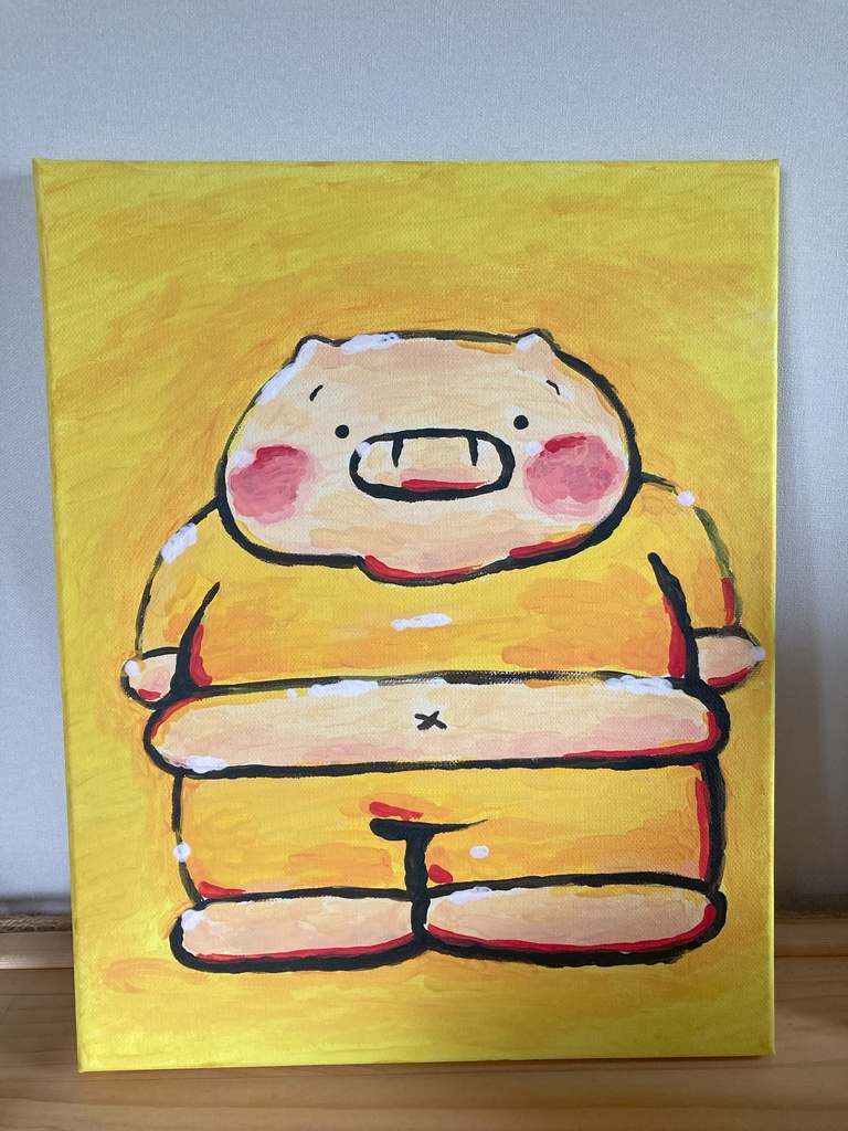 （販売終了）でかめアクリル画