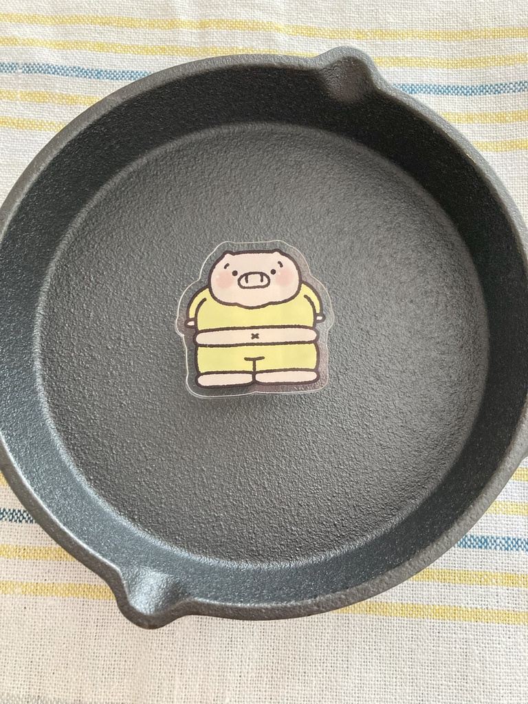 とんさんのアクリルクリップ