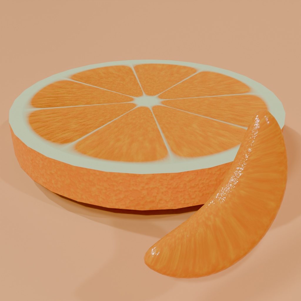 フルーツの3Dモデル素材集(Blender,unity用)