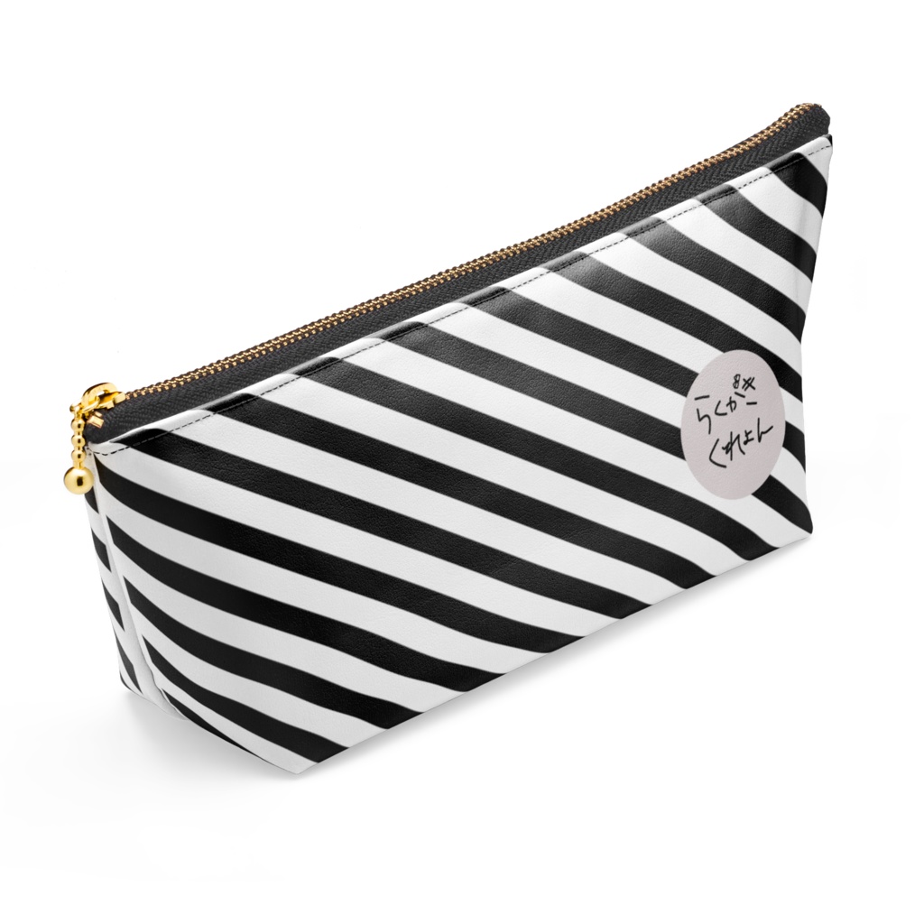 ポーチ②(よんこモノクロ)