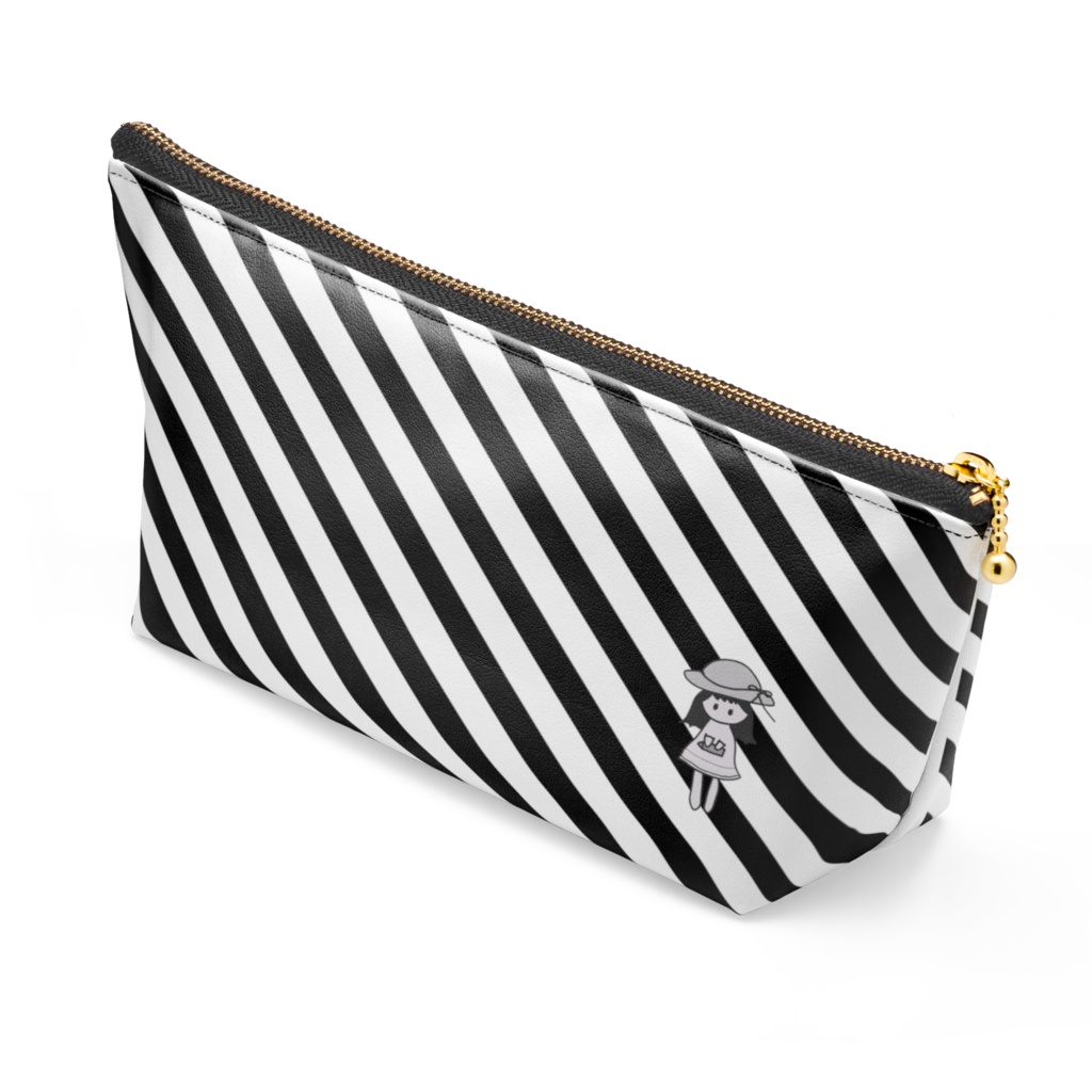 ポーチ②(よんこモノクロ)