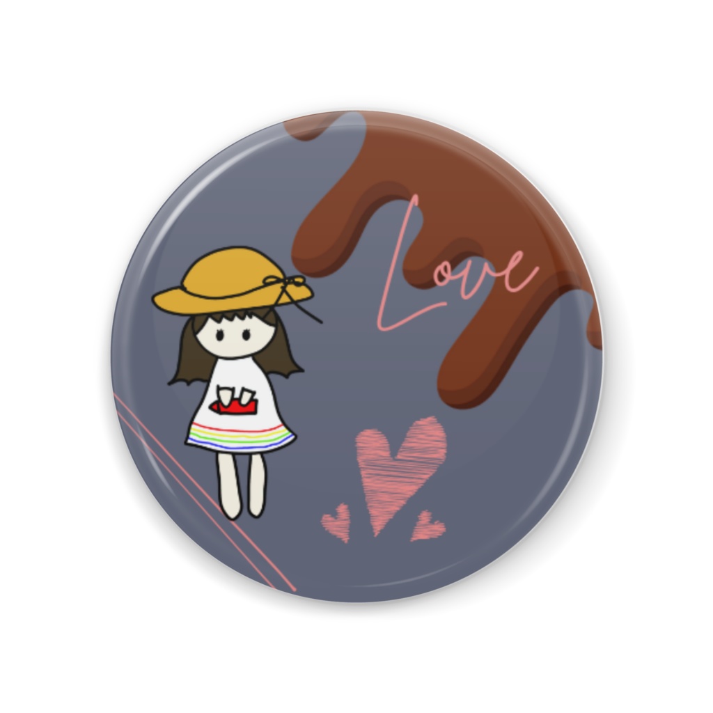 缶ミラー①(バレンタイン)