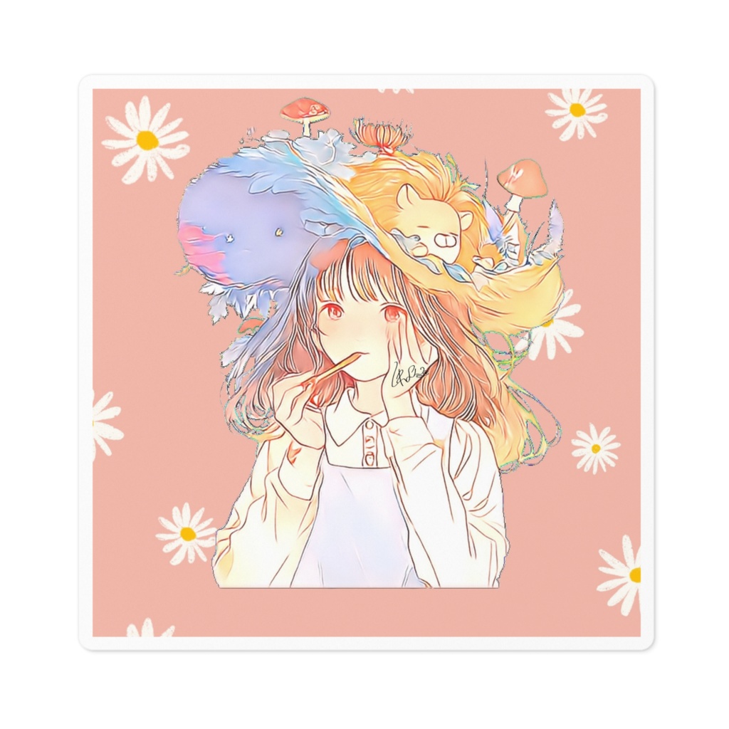 ステッカー大⑤(くれよん春)