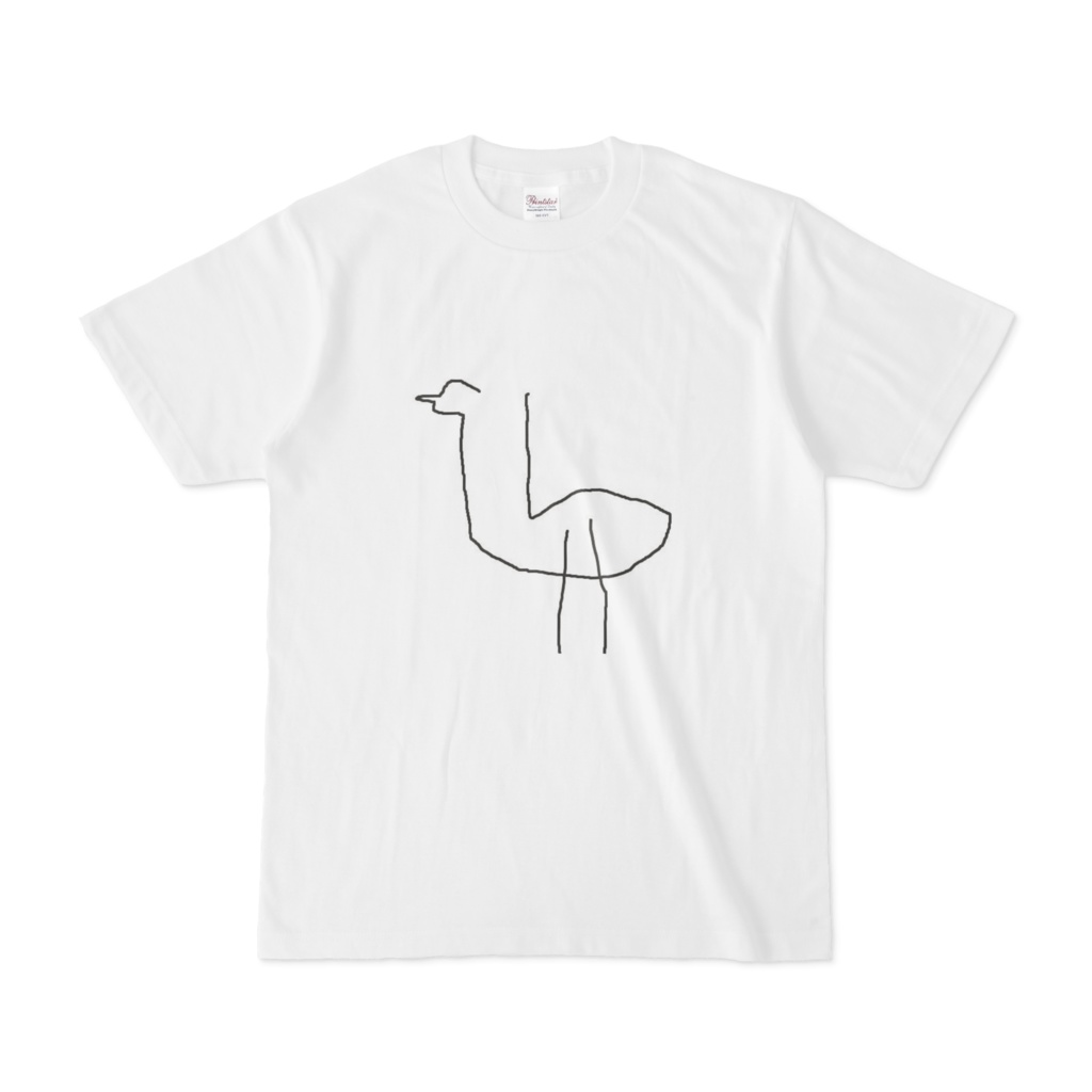 ハクチョウTシャツ（文字なし）