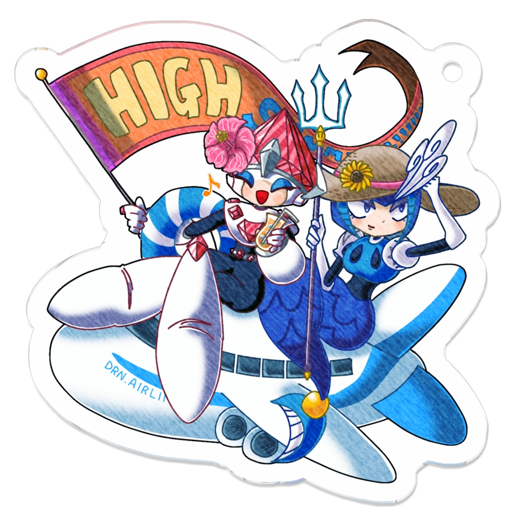 HIGH☆SUMMER!!!(潮宝石アクキー)