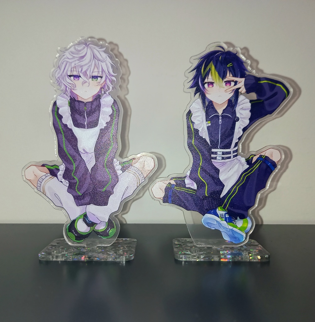 同人グッズ/ジャージメイドアクリルスタンド