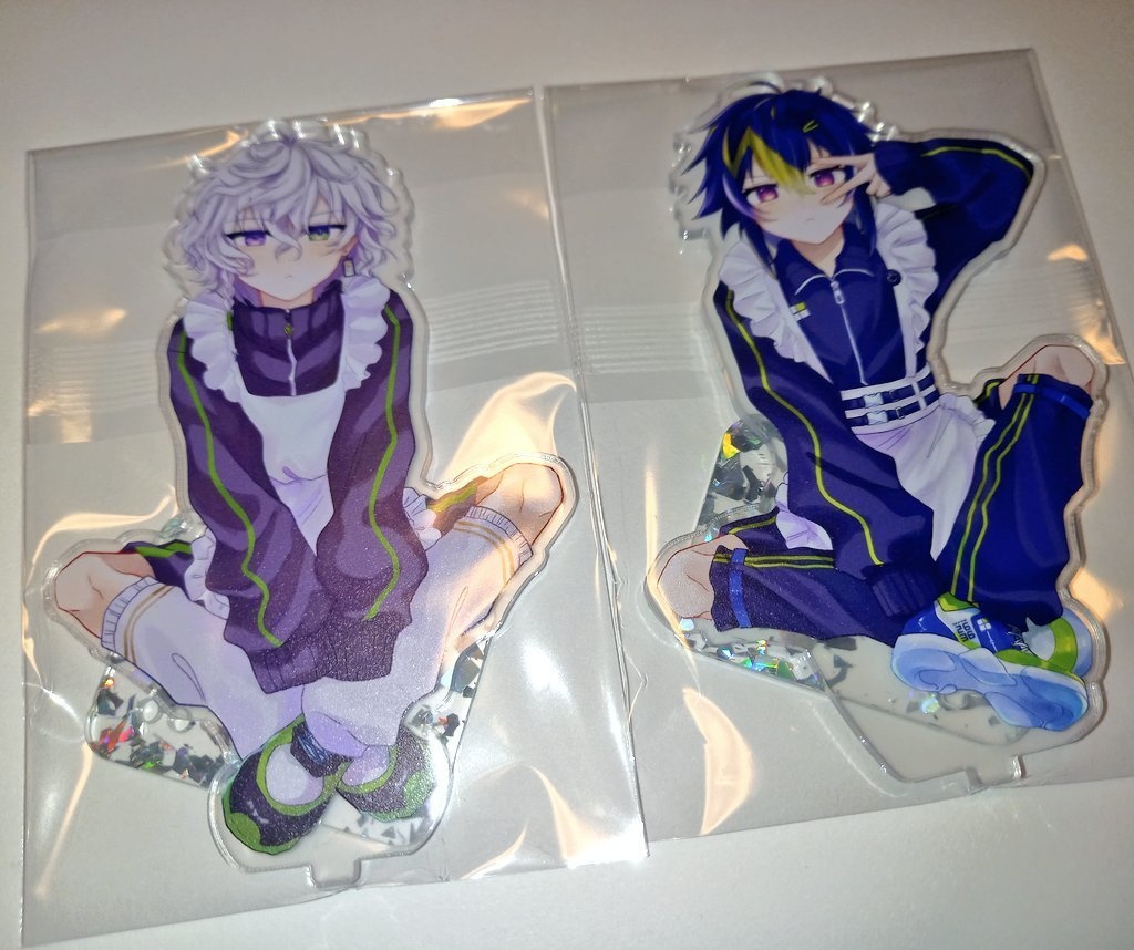 同人グッズ/ジャージメイドアクリルスタンド