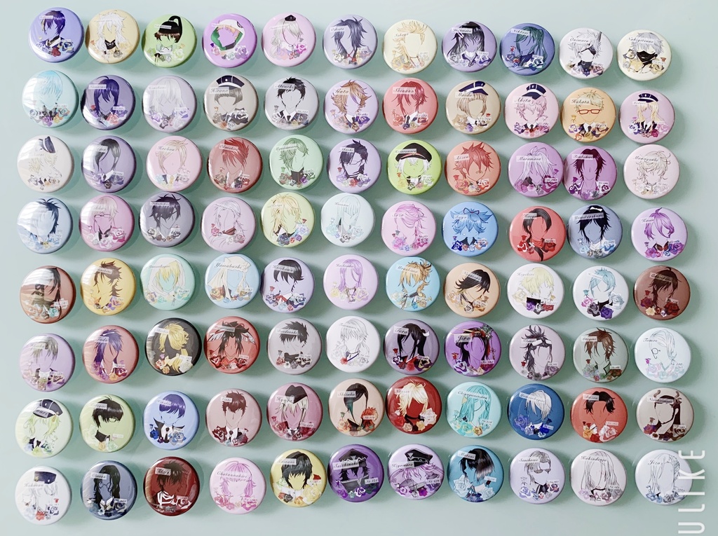 誰ソ彼薔薇 缶バッジ ランダム